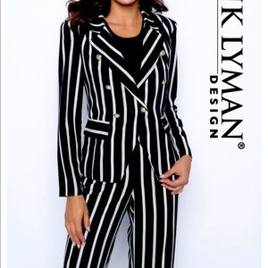 NEW Frank Lyman Design Pinstripe Blazer Size 12